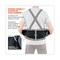 Ergodyne ProFlex 2000SF High-Performance Spandex Back Support Brace, 4X-Large, 52in to 58in Waist, Black 11288 - alternate 14